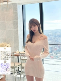 柔らかなロングニットワンピでふんわり誘惑するFカップの愛子